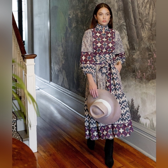 Sue Sartor Dresses & Skirts - Sue Sartor Paloma Flounce Maxi Dress